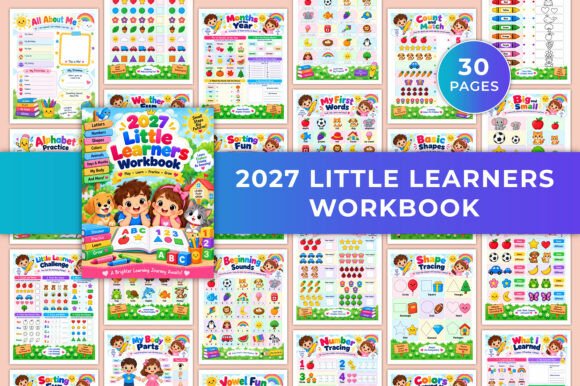 2027 Little Learners Workbook KDP