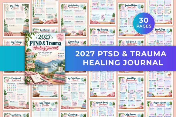 2027 PTSD & Trauma Healing Journal KDP