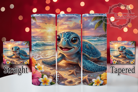 Baby Sea Turtle 20oz Tumbler