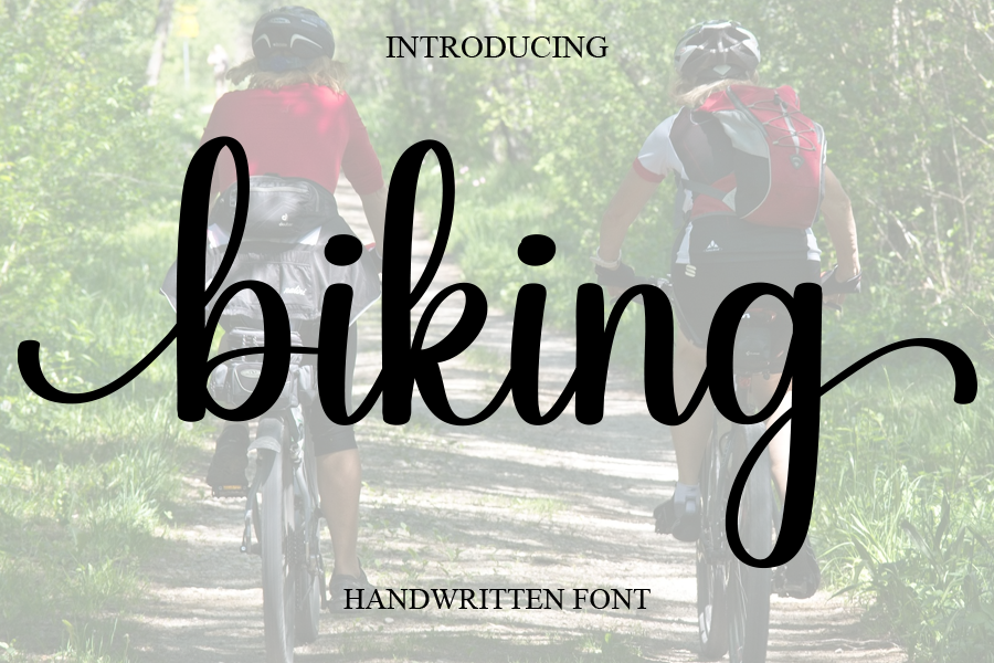 Biking