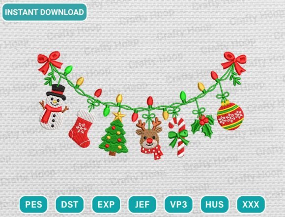 Christmas Embroidery Design