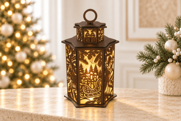 Christmas Lantern SVG
