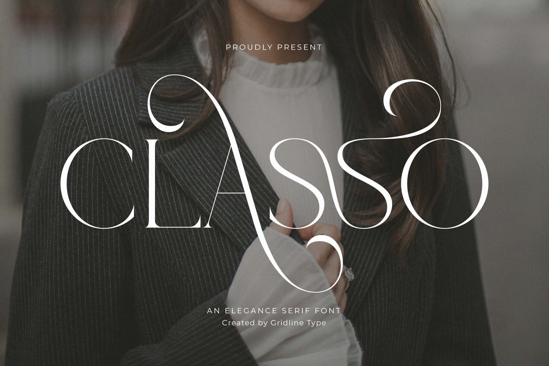 Classo font preview