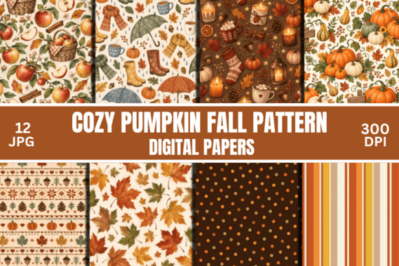 Cozy Fall Digital Paper