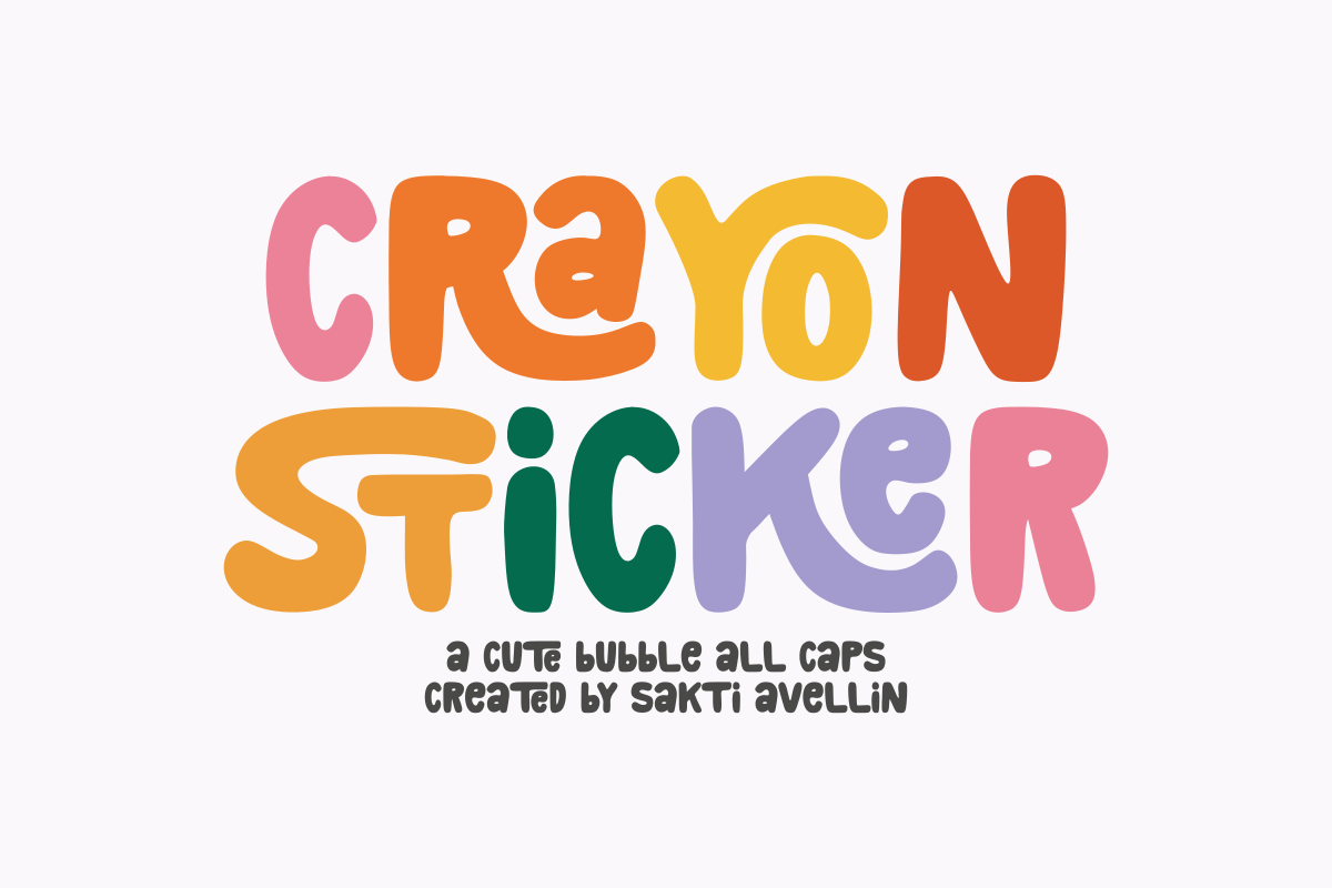 Crayon Sticker