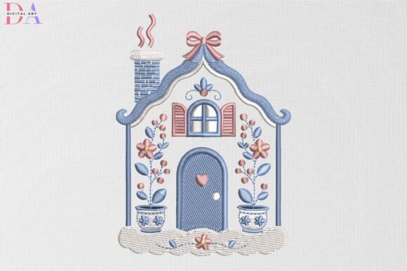 Floral Fairy House Pastel Home