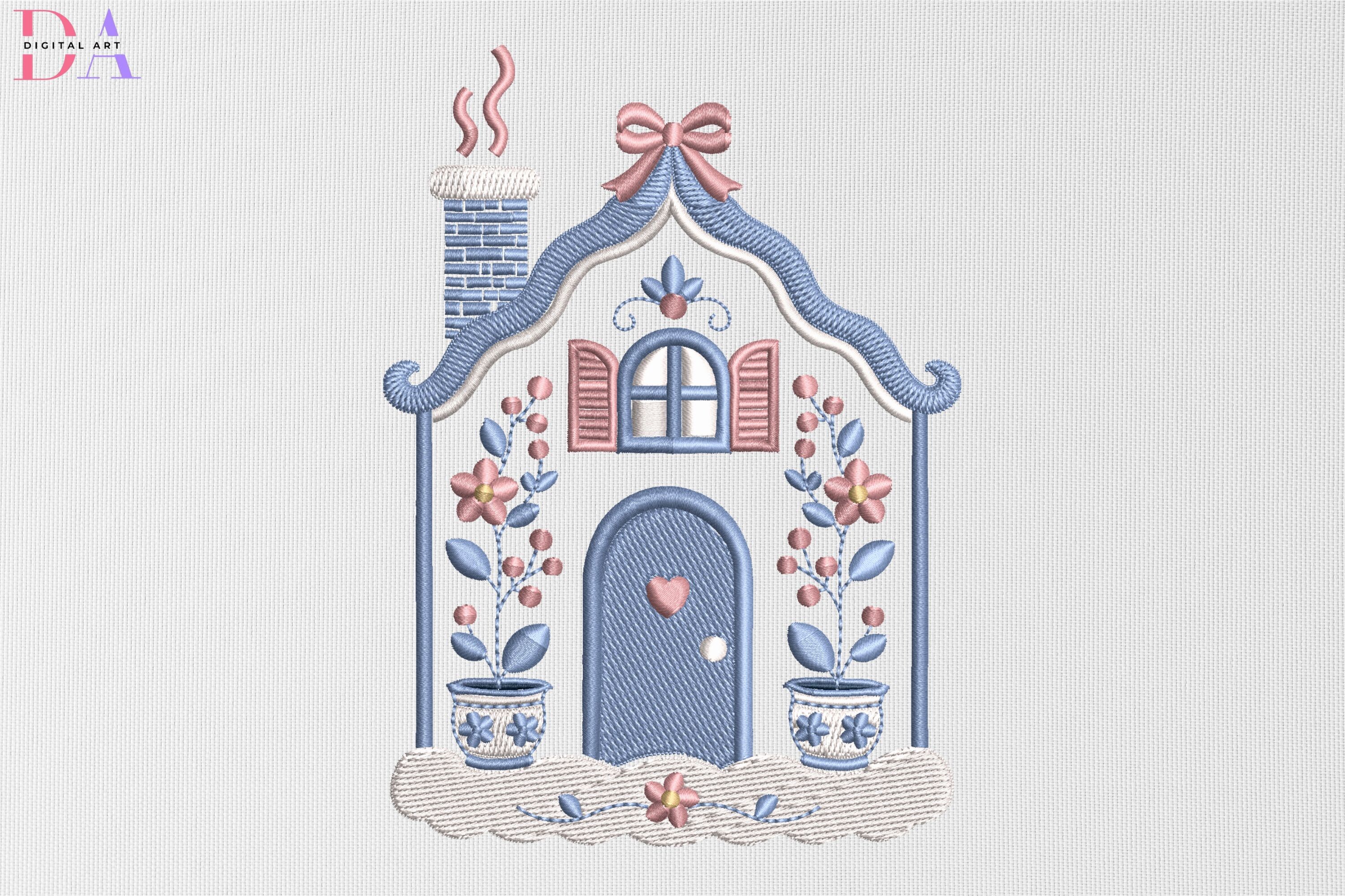 Floral Fairy House Pastel Home