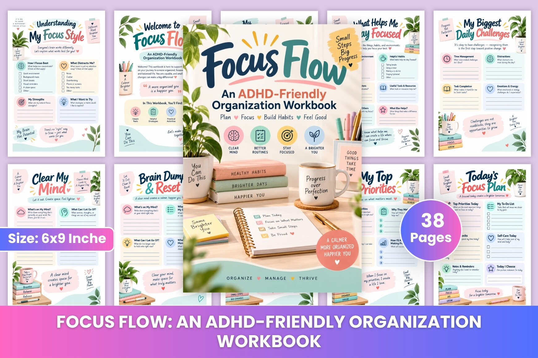 Focus Flow: an ADHD-Friendly Organizatio