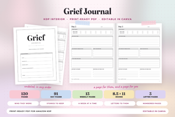 Grief Journal, 91 Days