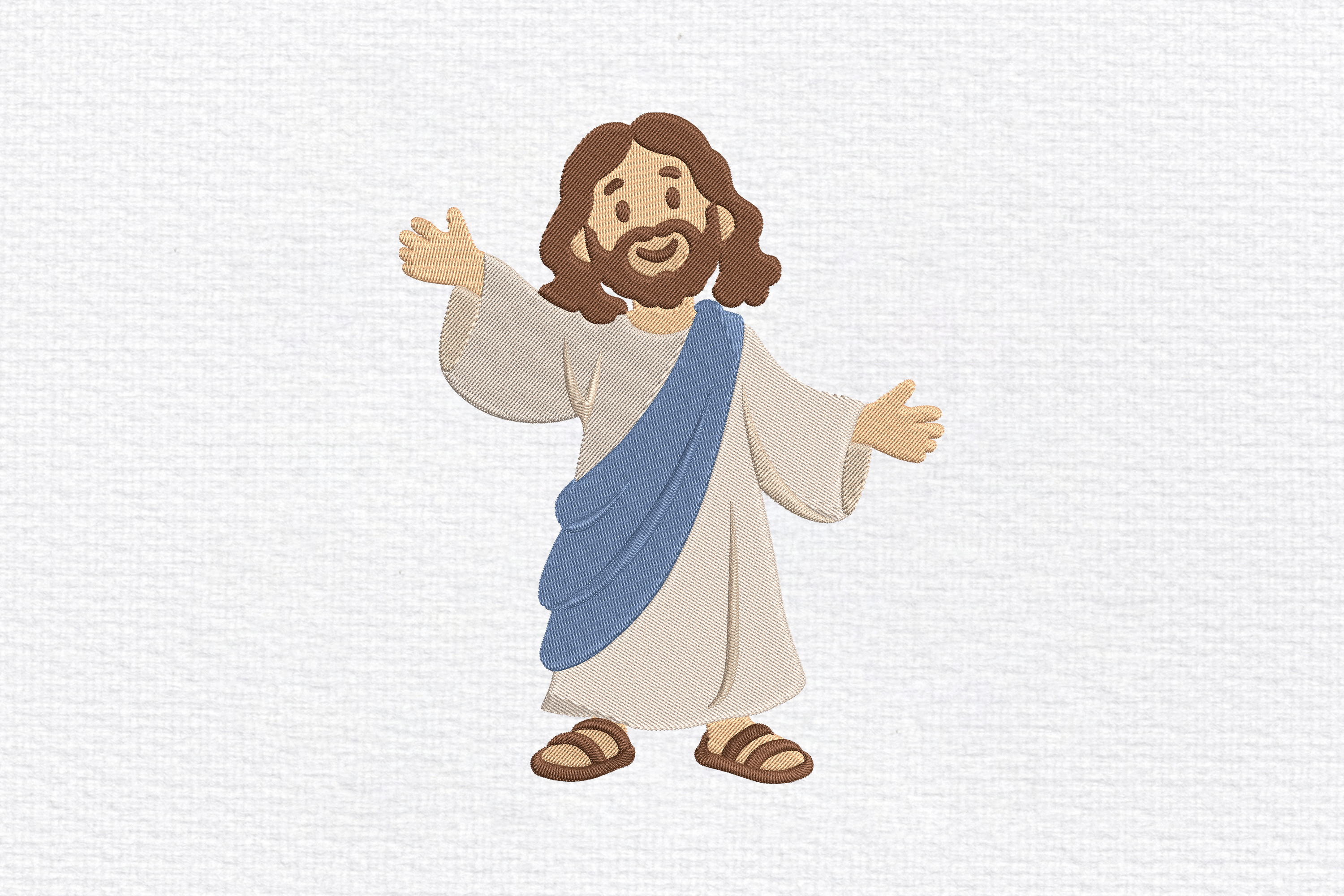 Kawaii Christian Machine Embroidery