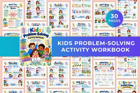 Kids Problem-Solving Activity Workbook