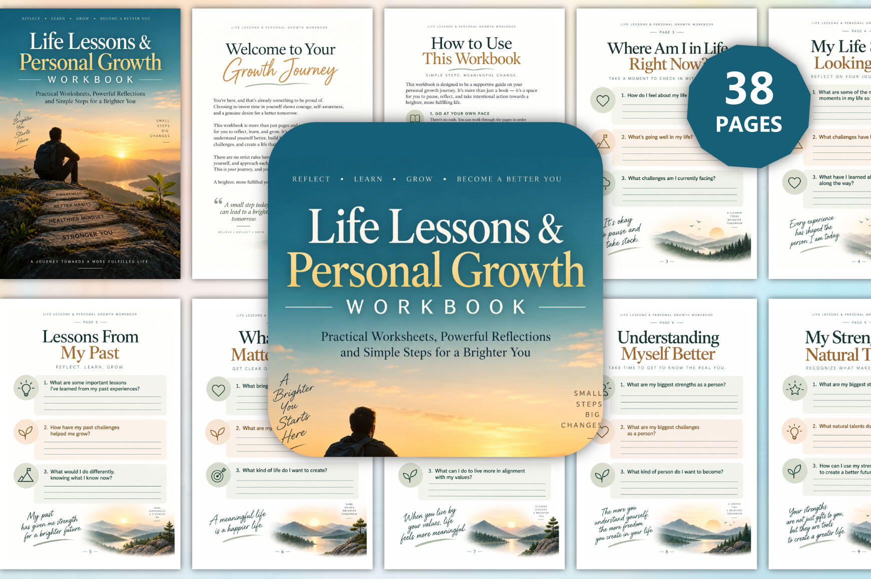 Life Lessons & Personal Growth Workbook