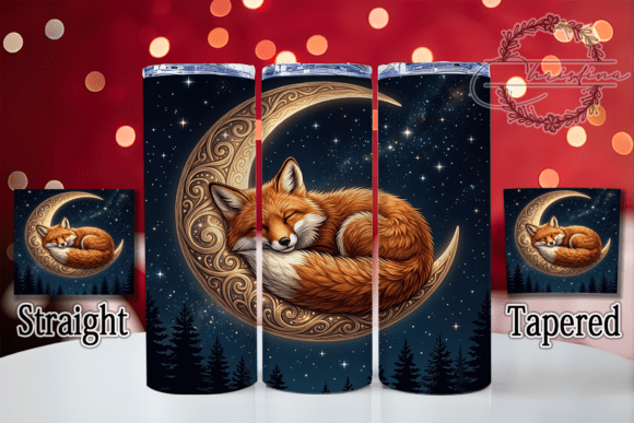 Sleeping Fox Moon 20oz Tumbler