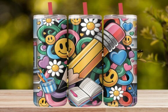 Teacher Back to School Tumbler Wrap