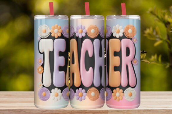 Teacher Back to School Tumbler Wrap