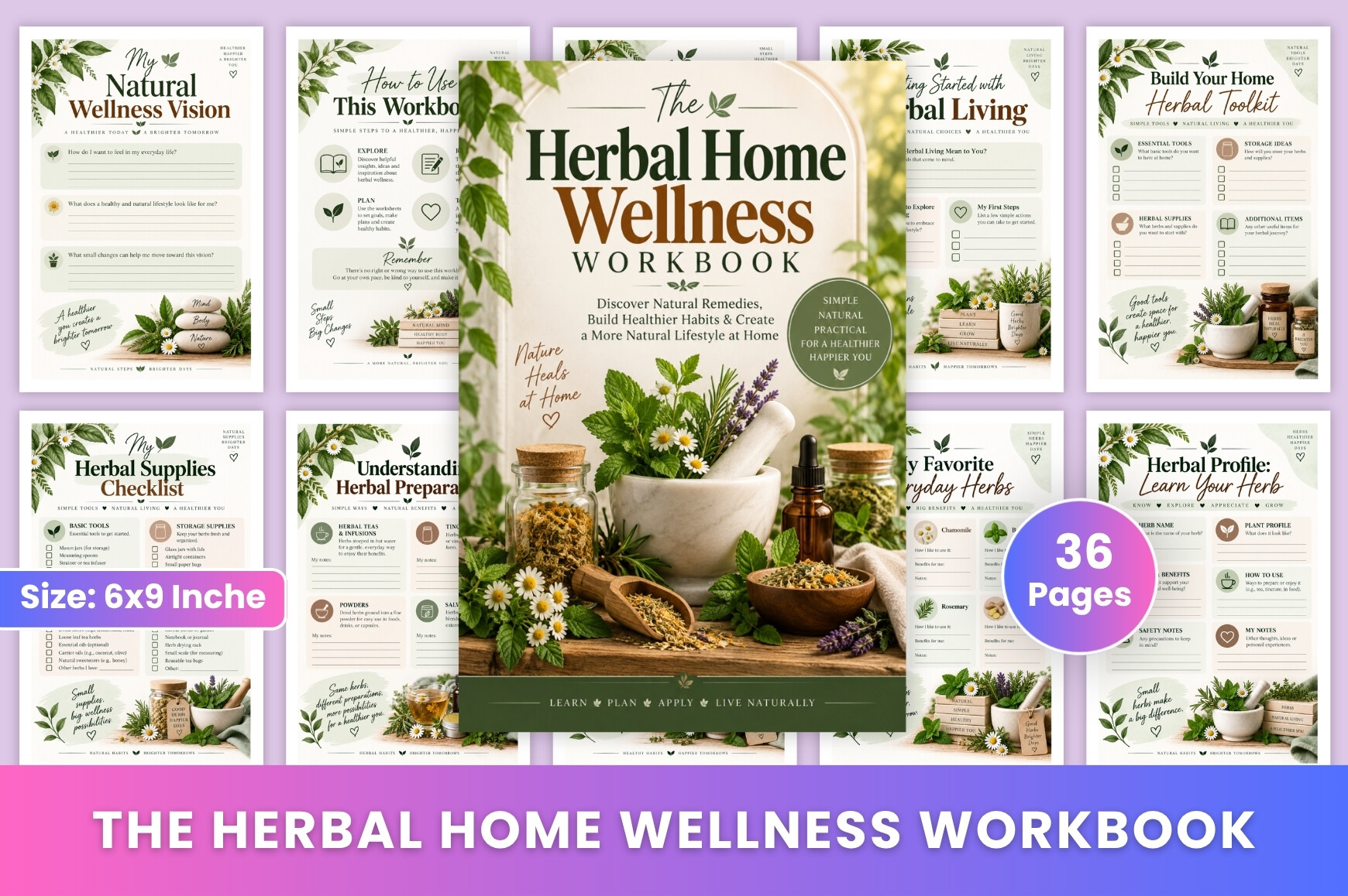 The Herbal Home Wellness Workbook