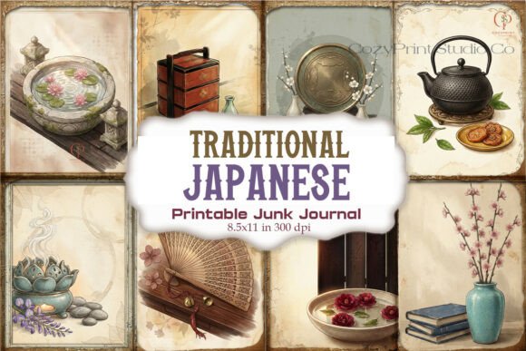 Traditional Japanese Junk Journal Paper