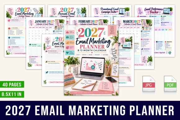 📧 2027 Email Marketing Planner