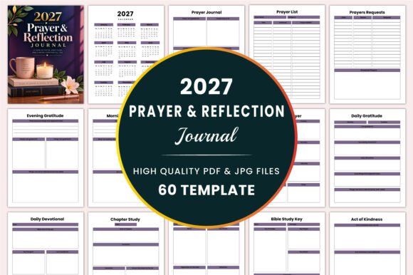 2027 Prayer & Reflection Journal KDP