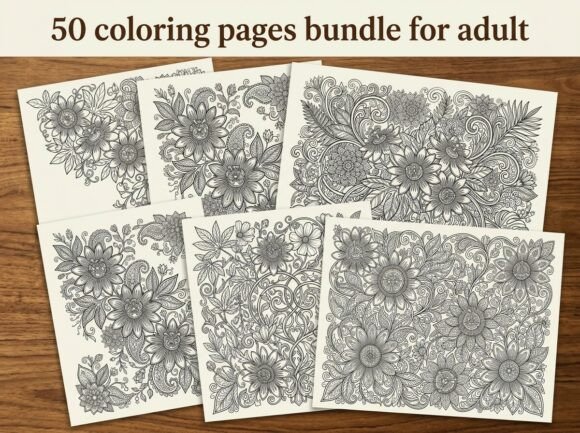 50 Luxury Passion Flower Coloring Pages