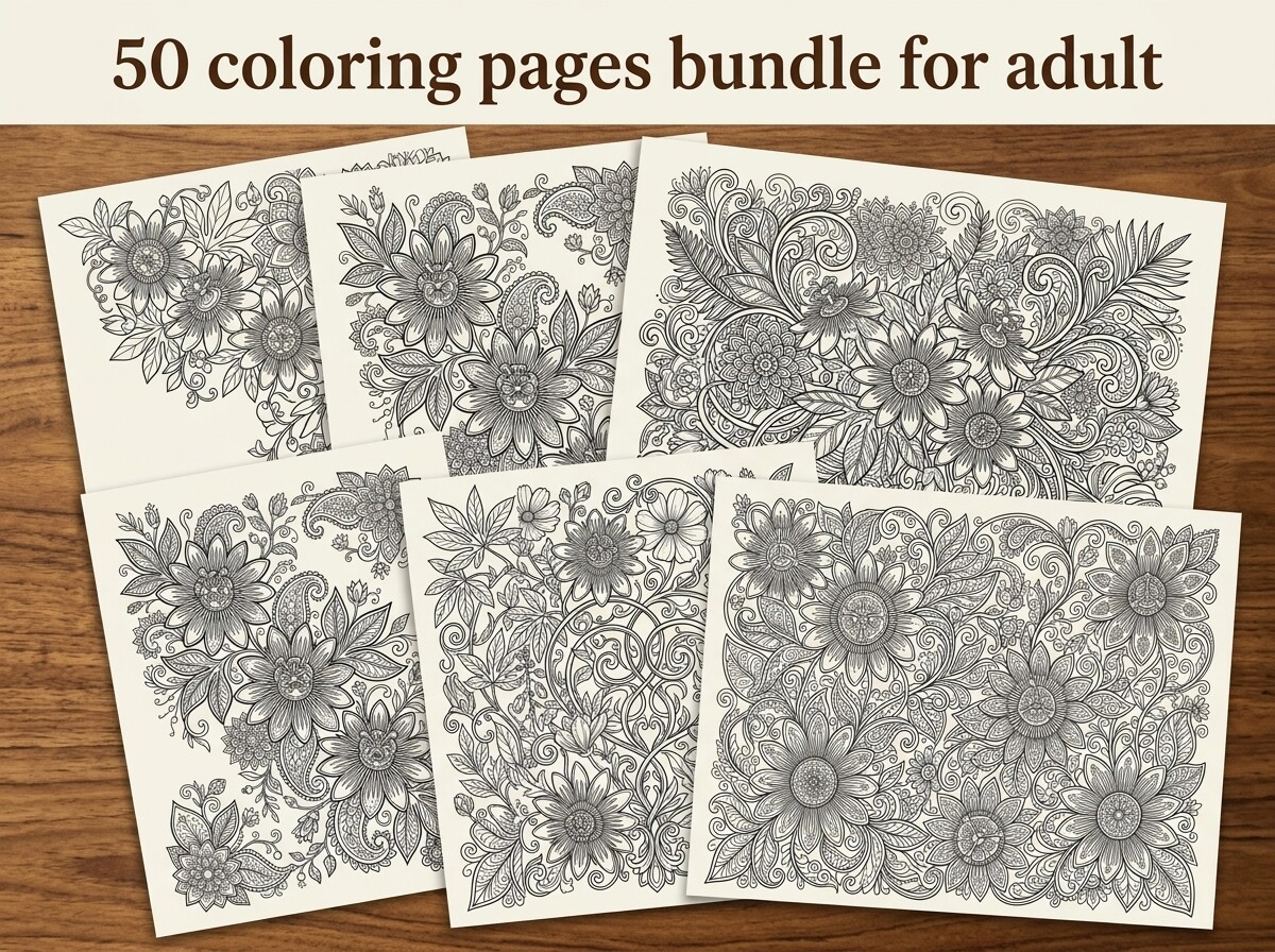 50 Luxury Passion Flower Coloring Pages