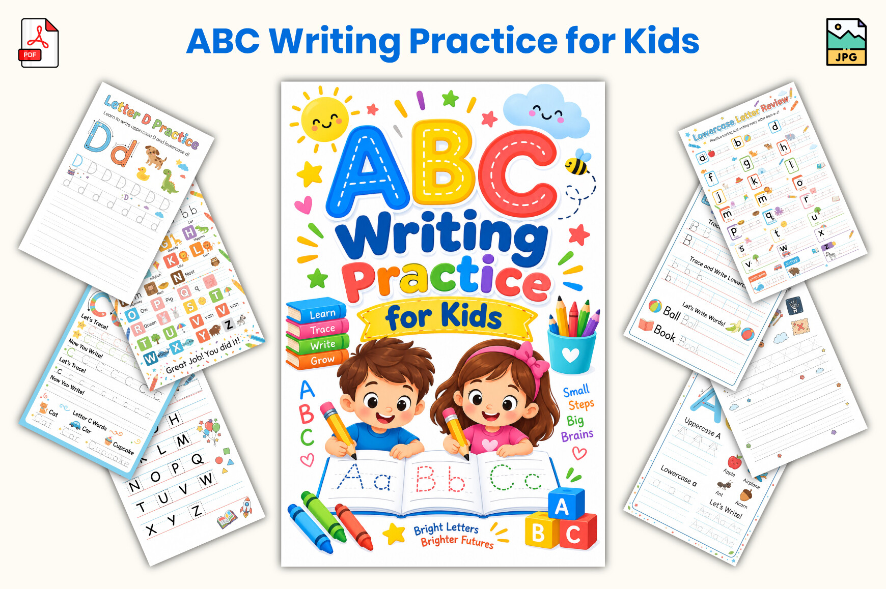 ABC Writing Practice for Kids