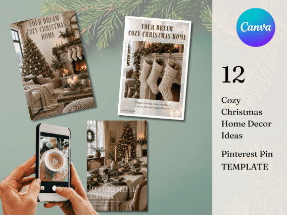 Cozy Christmas Home Decor Ideas Pins