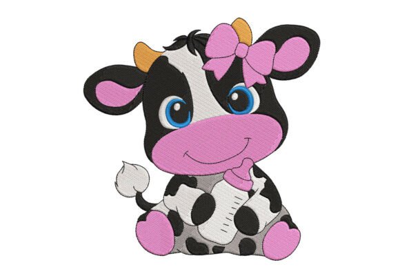 Cute Baby Cow