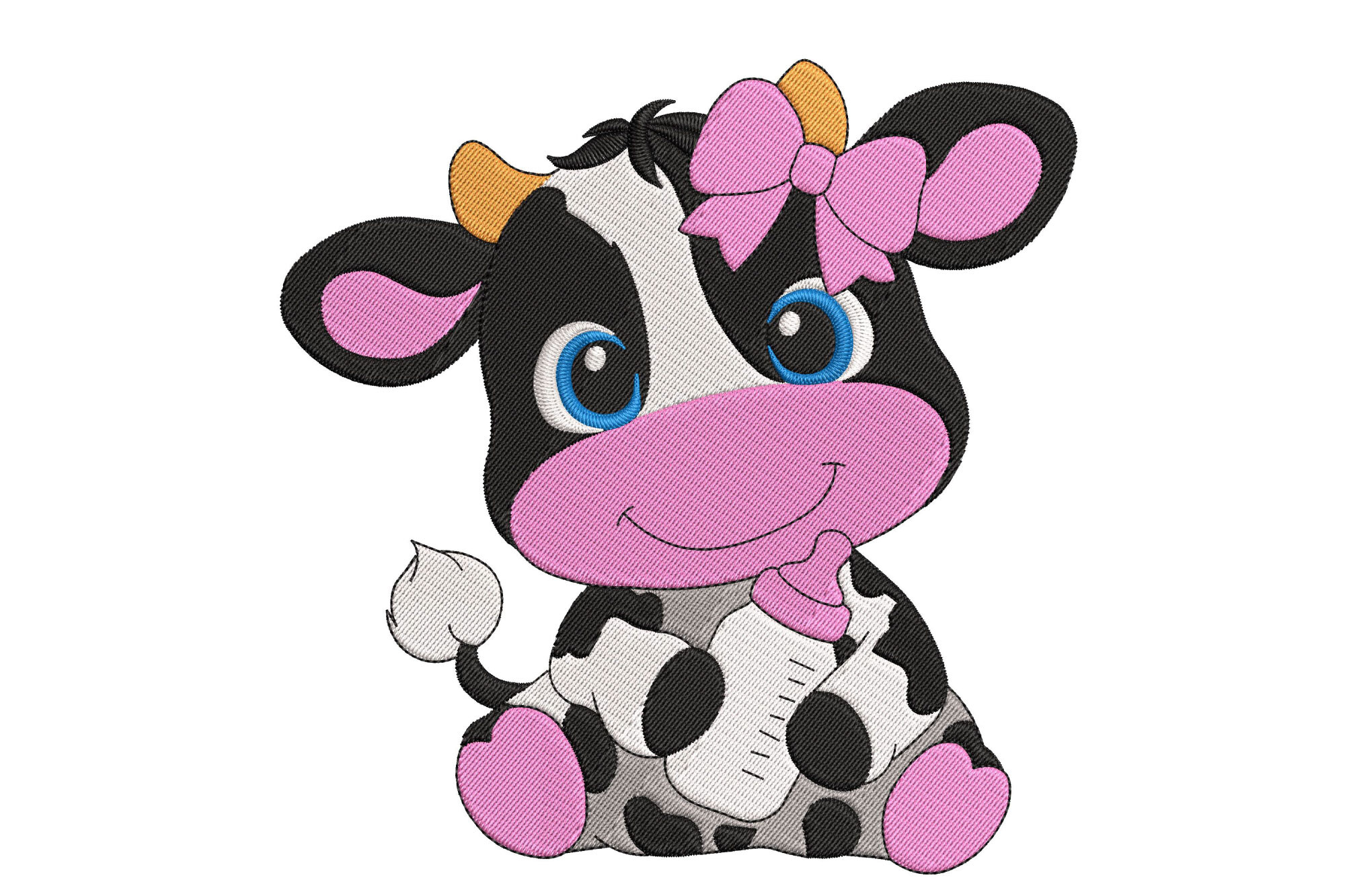 Cute Baby Cow