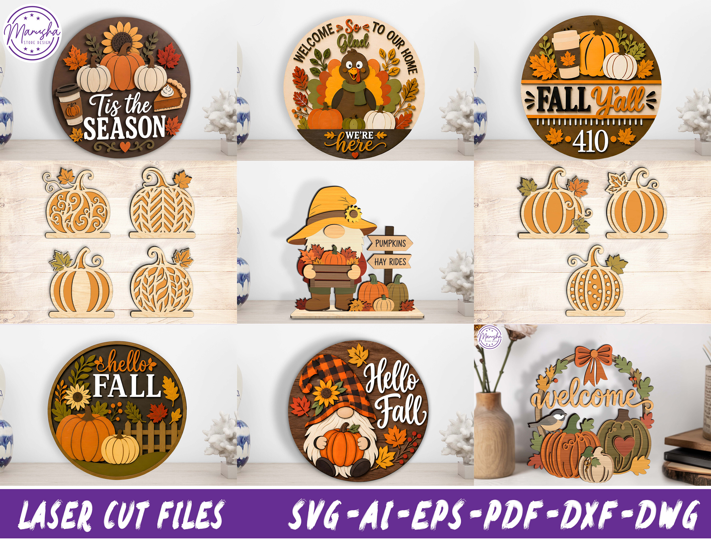 Fall SVG Bundle
