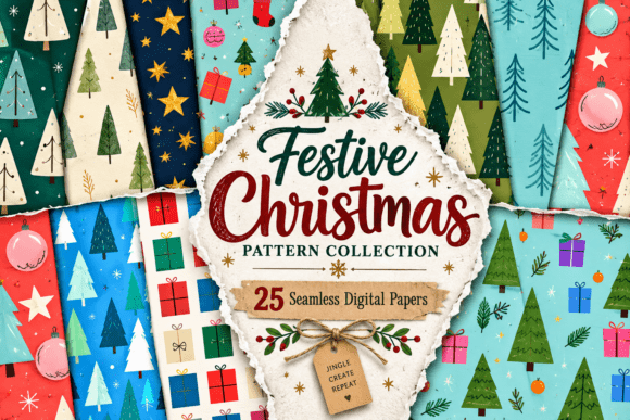 Festive Christmas Pattern Collection