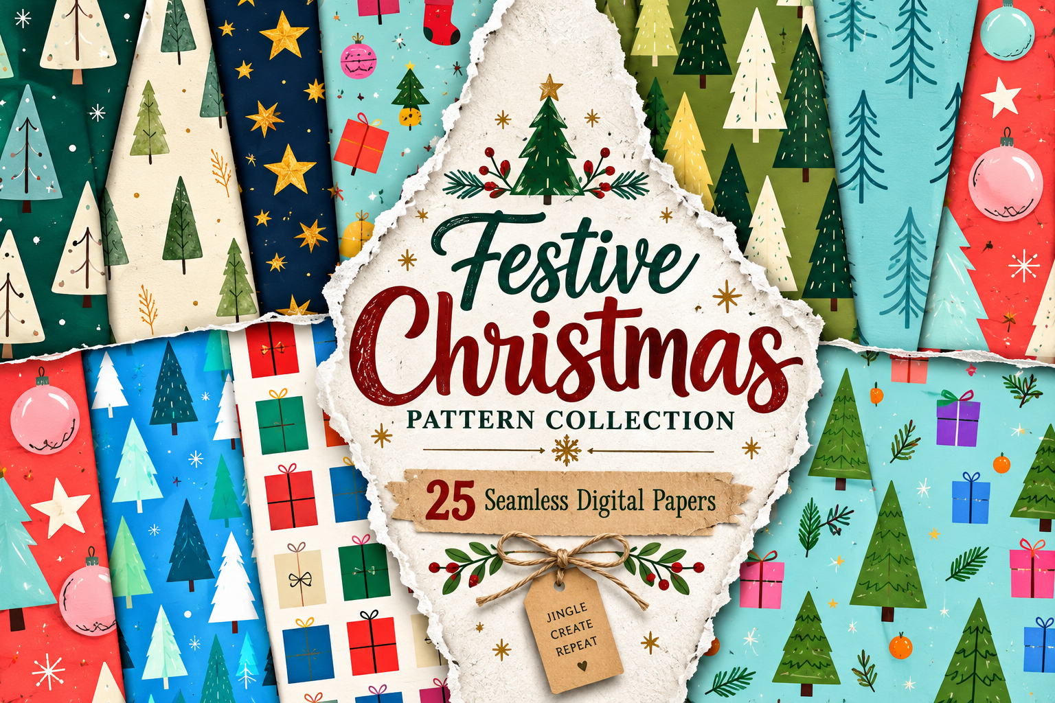 Festive Christmas Pattern Collection