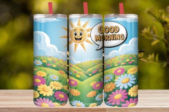 Good Morning Sunflower Sunrise Tumbler