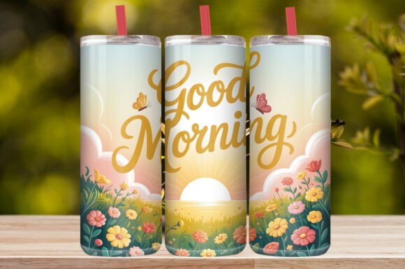 Good Morning Sunflower Sunrise Tumbler