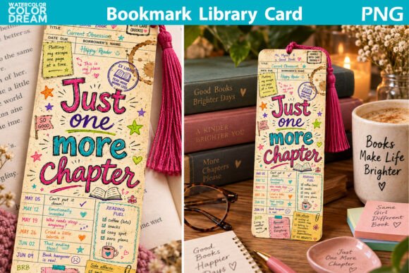 Just One More Chapter Bookmark
