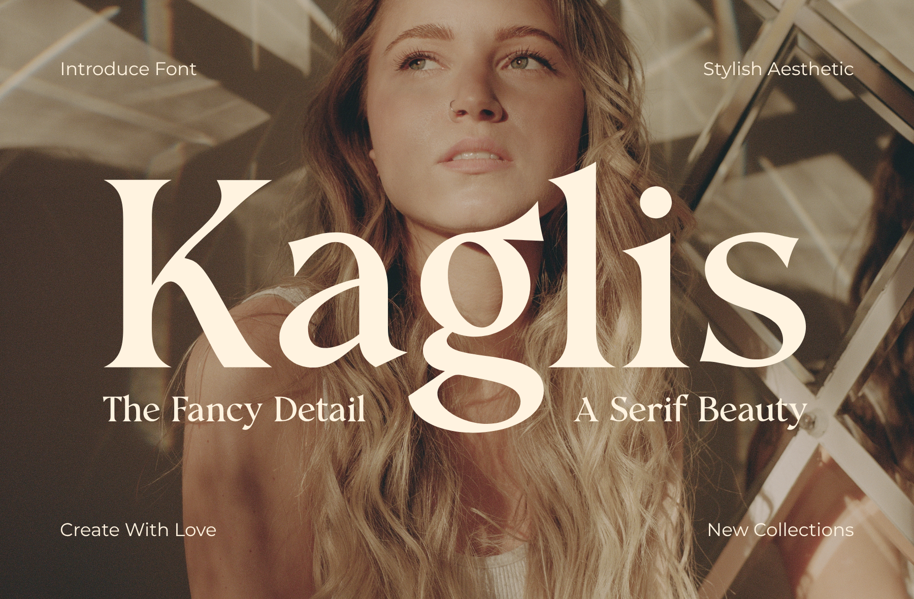 Kaglis preview: modern elegant serif