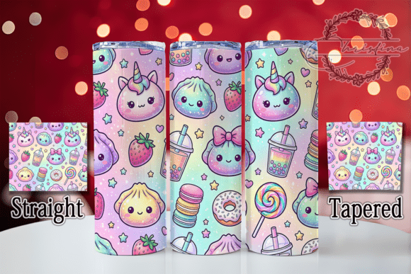 Pastel Galaxy Dumplings 20oz Tumbler