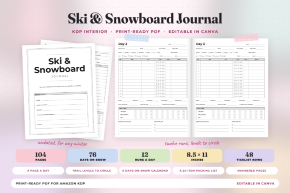 Ski & Snowboard Journal, 76 Days