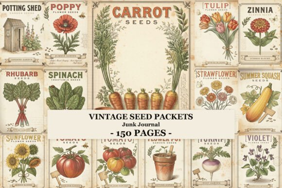 Vintage Seed Packets