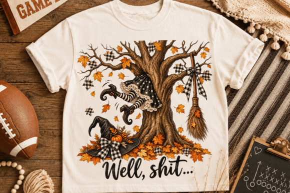 Witch Tree Fall Vibes PNG Sublimation De