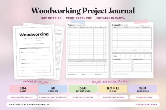 Woodworking Project Journal