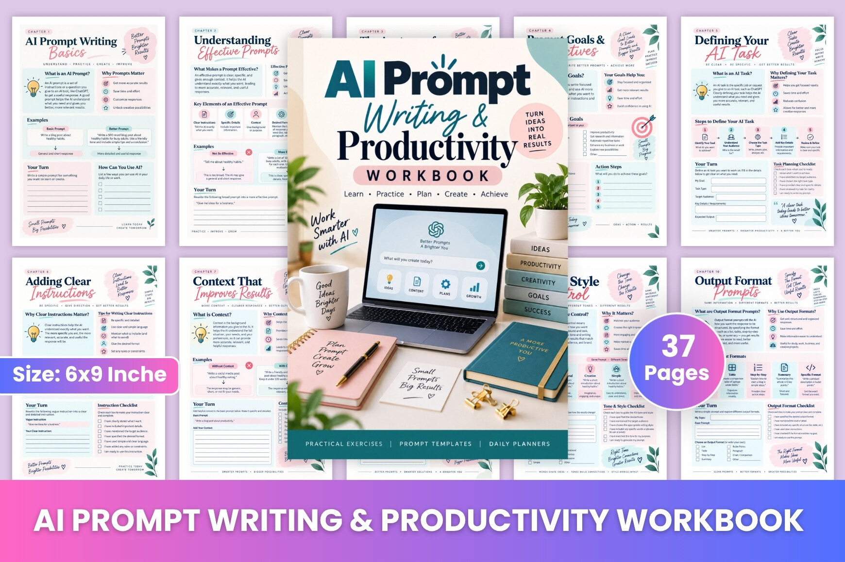 AI Prompt Writing & Productivity Workbok