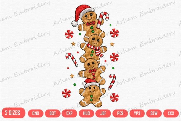 Christmas Cookies with Candy Cane