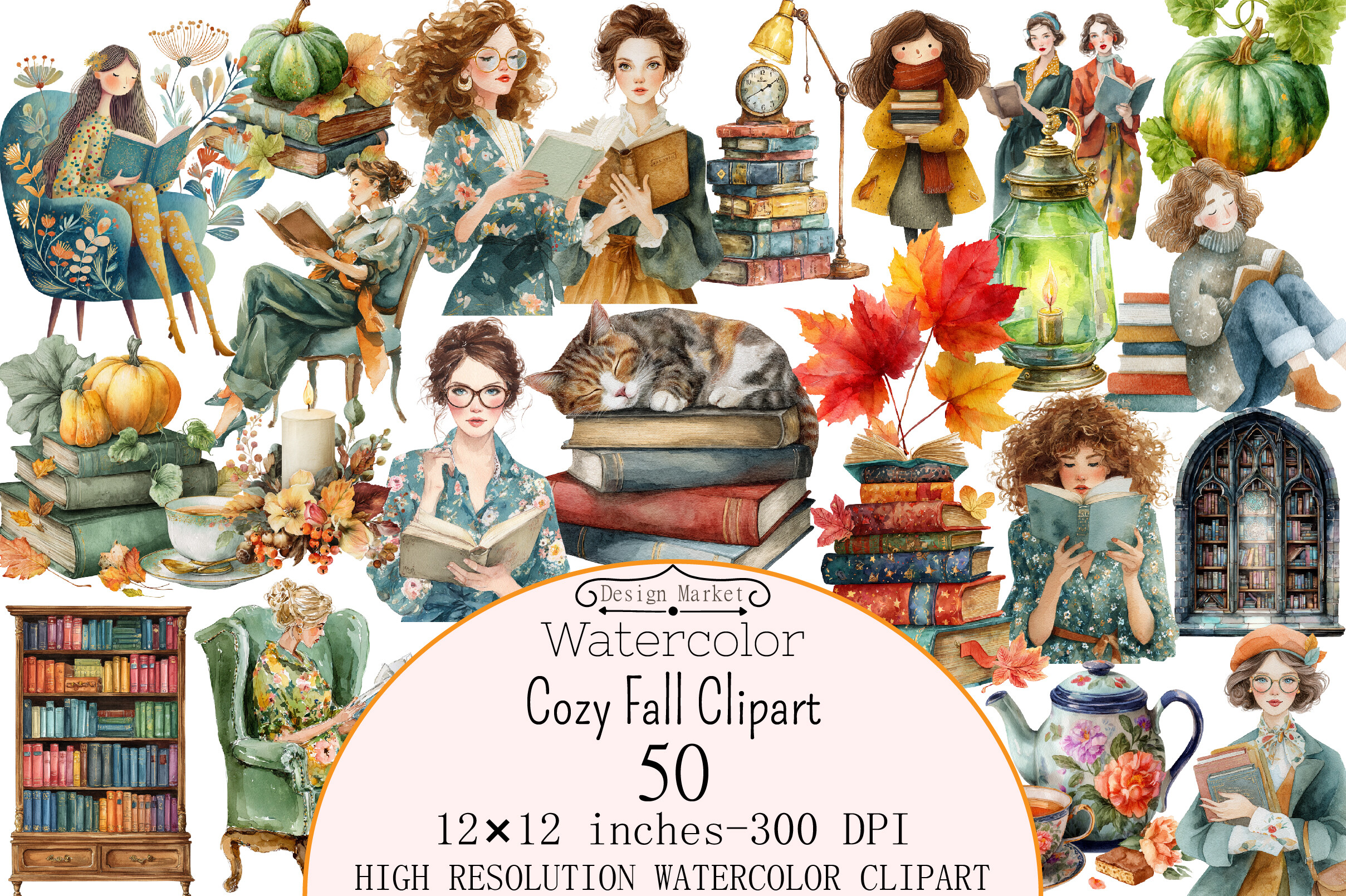 Cozy Fall Clipart