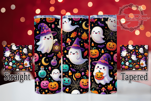 Cute Halloween Ghosts 20oz Tumbler