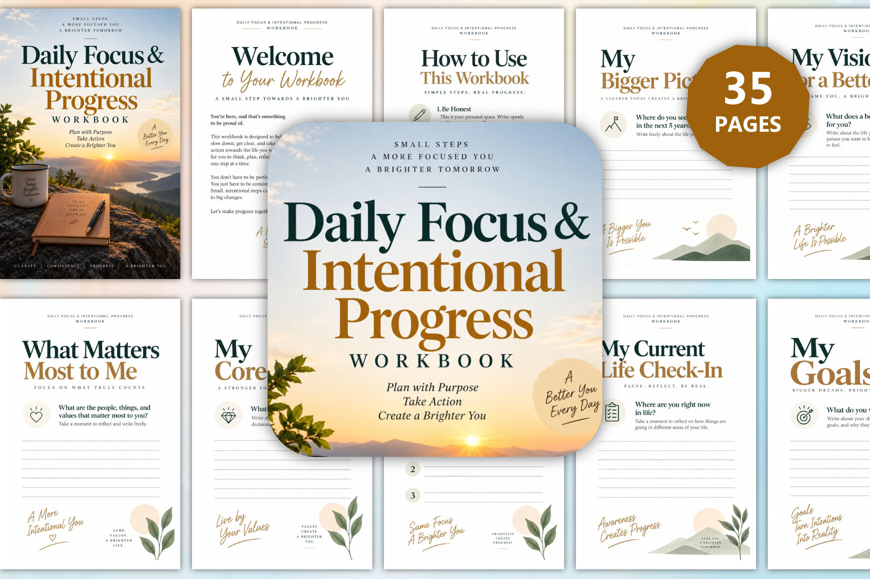 Daily Focus & Intentional Progress