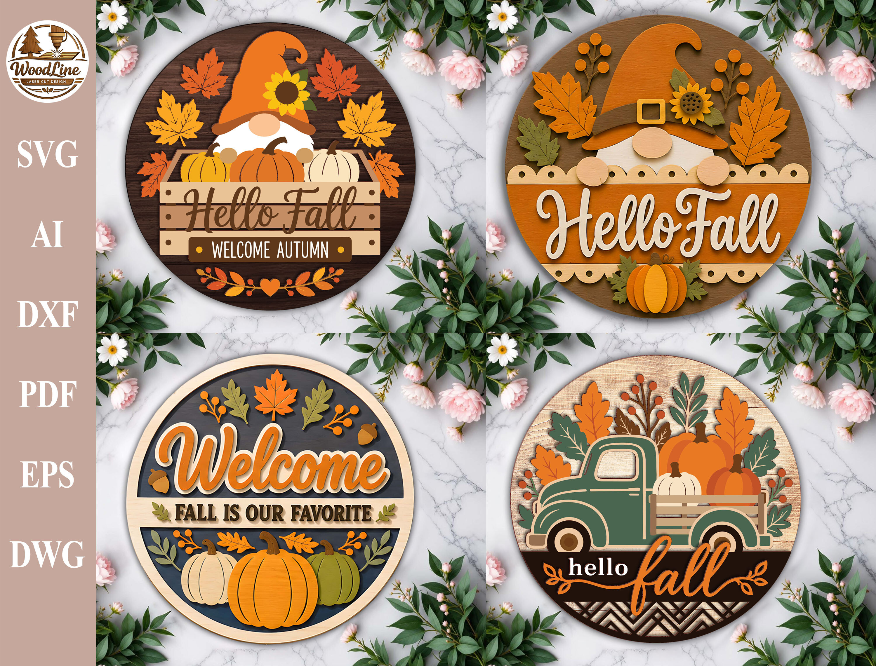 Fall Door Hanger Bundle