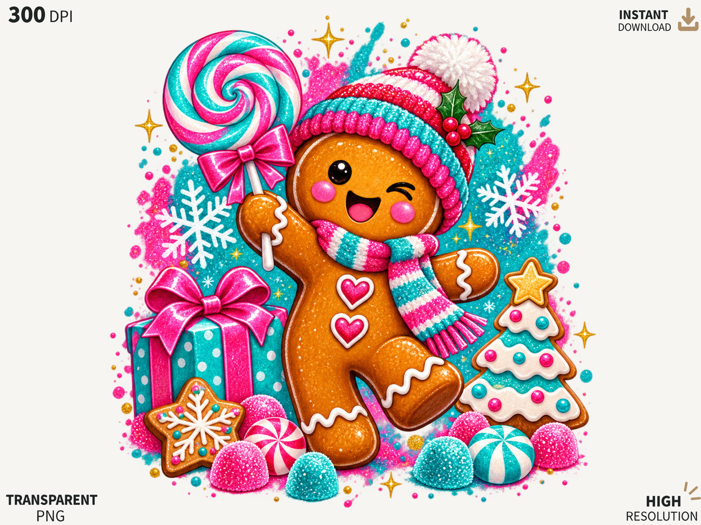 Gingerbread Candy Christmas Shirt, Cute