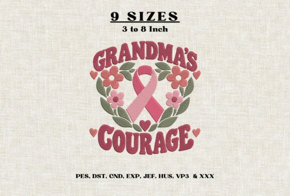 Grandma’s Courage Breast Cancer DST PES