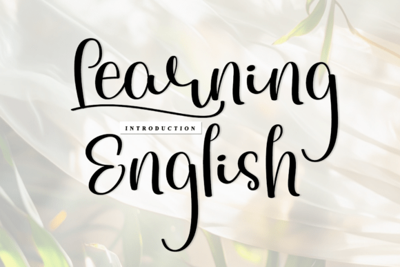 Learning English